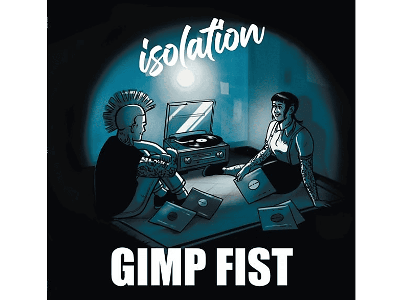 Gimp Fist | Gimp Fist - isolation (transparent blue w/ white splashes ...