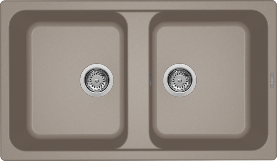 ELLECI LIFE 450 G43,2 medencés mosogatótálca, 860x500 mm, Helytakarékos szifon, szűrőkosár