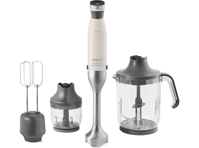 ARZUM AR1115-B Technoart Maxi Plus Neo El Blender Beyaz