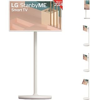 TV LED 27" - LG StanbyMe 27ART10AKPL, Full-HD, Procesador Inteligente α7 4K Gen4 con IA, compatible con HDR10. Smart TV webOS 6.0, Beige