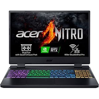 Portátil gaming - Acer Nitro 5 AN515-58-563L, 15.6" Full HD, Intel® Core™ i5-12450H, 16GB RAM, 512GB SSD, GeForce RTX™ 4060, Windows 11 Home