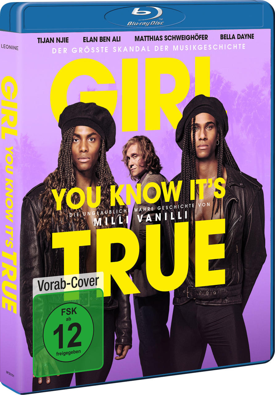 DVD-Hülle des Films 'GIRL You Know It's TRUE'.
