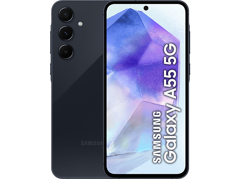 REACONDICIONADO Seminuevo Excelente Samsung Galaxy A55 5G, Black, 128GB, 8GB RAM, 6.6" FHD+ Super AMOLED, Exynos 1480 Octa-Core, 5000 mAh, Android