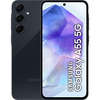 Móvil - Samsung Galaxy A55 5G, Black, 128GB, 8GB RAM, 6.6" FHD+ Super AMOLED, Exynos 1480 Octa-Core, 5000 mAh, Android