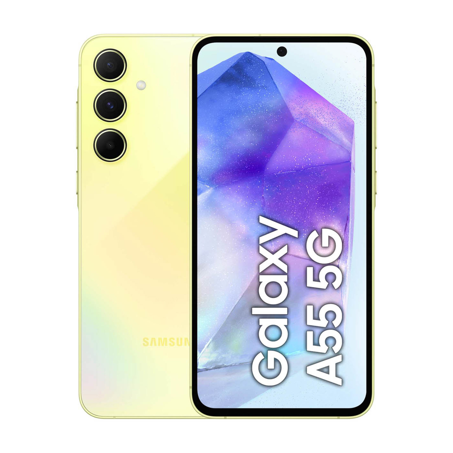 Samsung Galaxy A55 5G 256Gb, 256 GB, Awesome Lemon