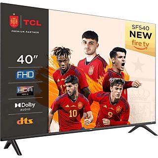 REACONDICIONADO B: TV DLED 40" - TCL 40SF540, Fire TV, Full-HD, Procesador cuatro nucleos, HDR10, Dolby audio, Negro