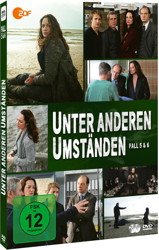 DVD-Cover von "Unter Anderen Umständen" mit Bildern der Darsteller und Szenen.