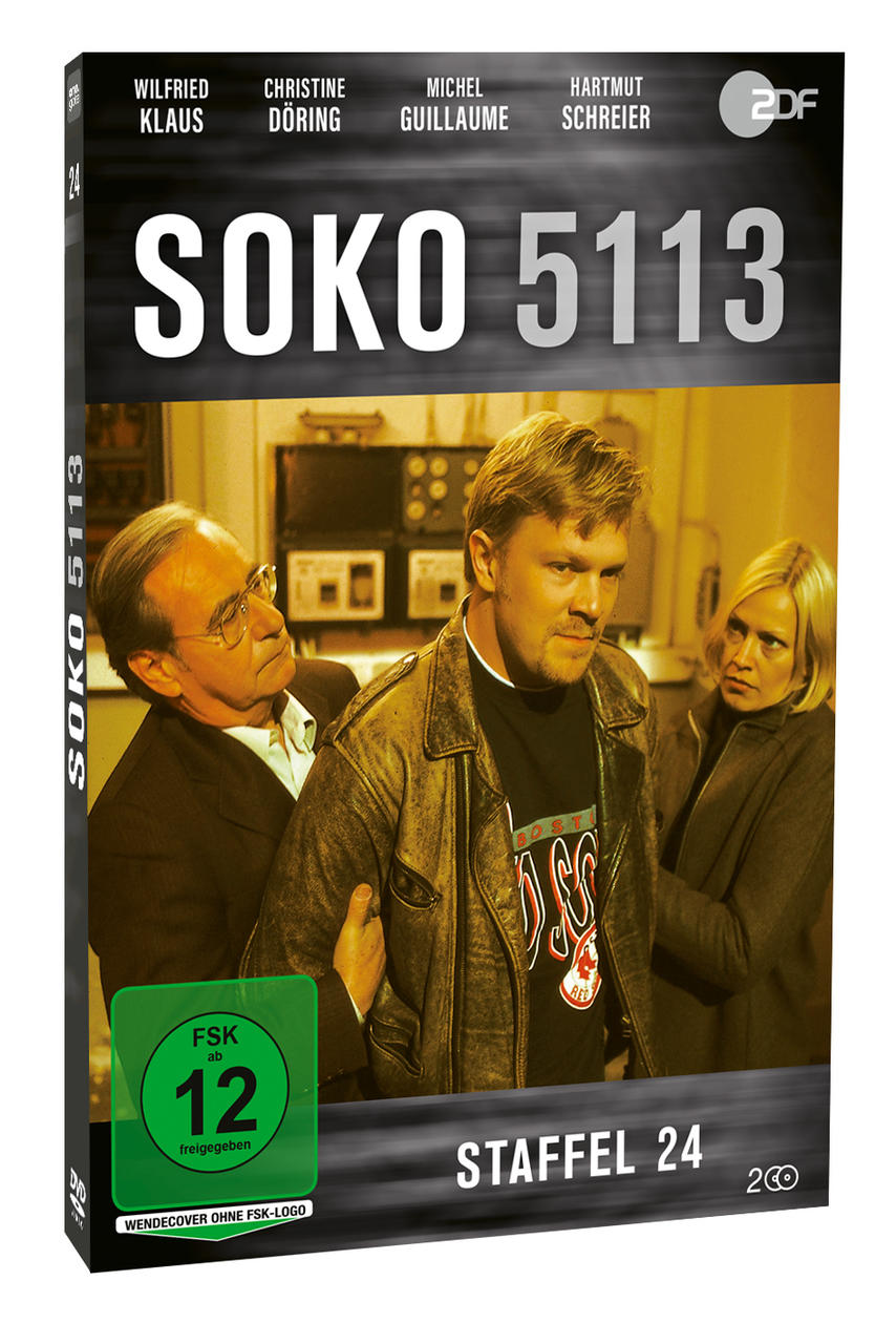 DVD-Hülle der Fernsehsendung Soko 5113 mit Schauspielern auf dem Cover.
