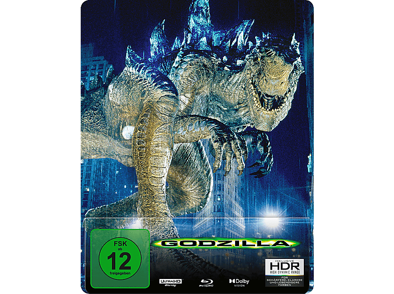 Godzilla (SteelBook) 4K Ultra HD Blu-ray + Blu-ray (FSK: 12)