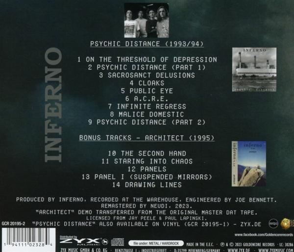 Inferno - Psychic Distance  - (CD)