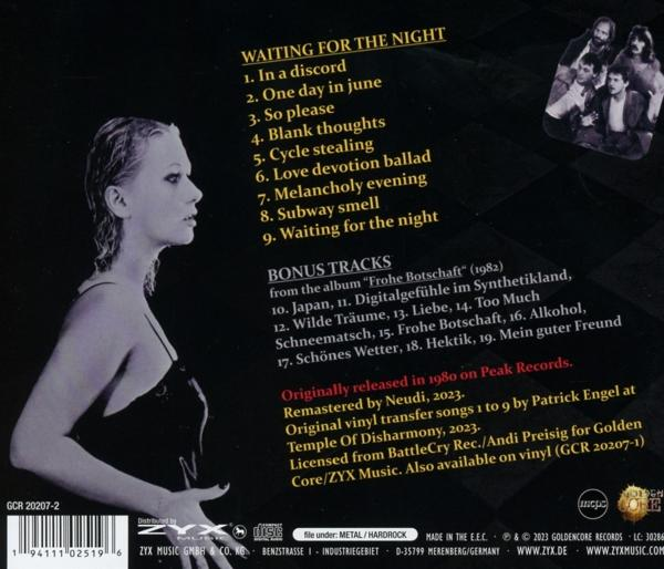 Cannock - Waiting For The Night  - (CD)