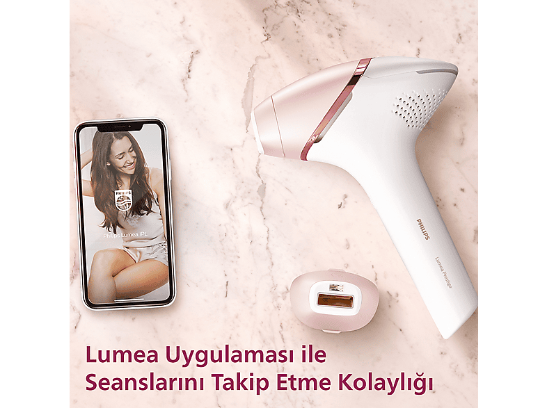 PHILIPS BRI950/00 Lumea Yüz+Vücut+Hassas Bölge Kullanımı, Kablolu/Kablosuz Çanta Hediyeli IPL Lazer Epilasyon Tüy Alma Cihazı_7