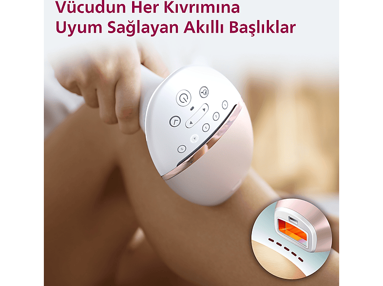 PHILIPS BRI950/00 Lumea Yüz+Vücut+Hassas Bölge Kullanımı, Kablolu/Kablosuz Çanta Hediyeli IPL Lazer Epilasyon Tüy Alma Cihazı_11