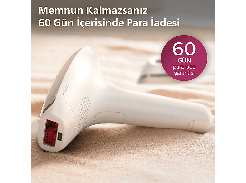 PHILIPS BRI921/00 Lumea Yüz+Vücut+Hassas Bölge Kullanımı, Çanta ve Kaş Düzeltici Hediyeli IPL Lazer Epilasyon Tüy Alma Cihazı_7