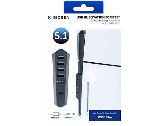 Hub USB BIG BEN do PS5 Slim