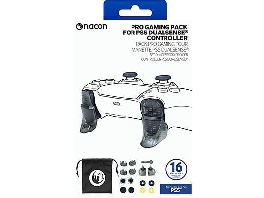 Zestaw akcesoriów NACON Pro Gaming Pack dla kontrolerów DualSense PS5
