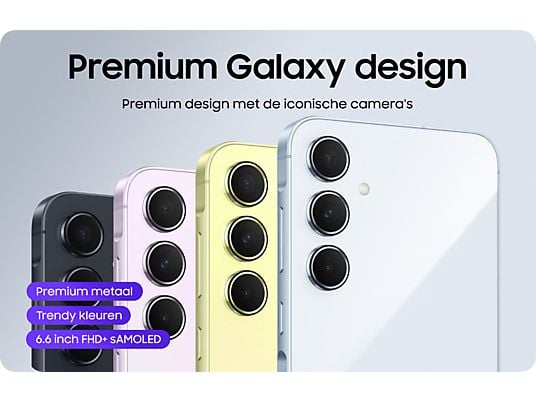 SAMSUNG Galaxy A55 - 256 GB Lichtblauw