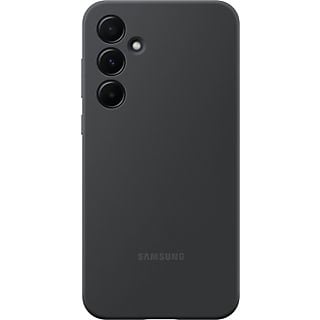 SAMSUNG Silicone Case Telefoonhoesje voor Samsung Galaxy A55 Zwart