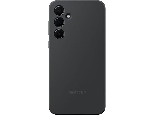 SAMSUNG Silicone Case Telefoonhoesje voor Samsung Galaxy A55 Zwart