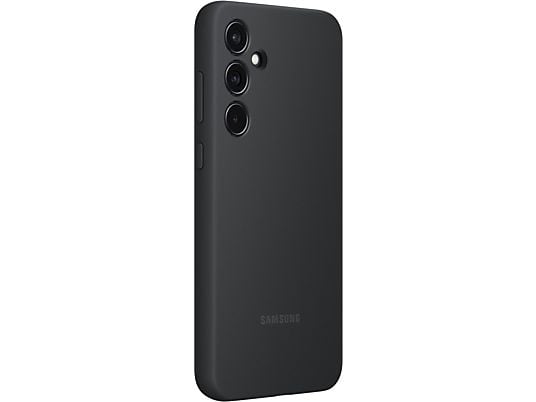 SAMSUNG Silicone Case Telefoonhoesje voor Samsung Galaxy A55 Zwart