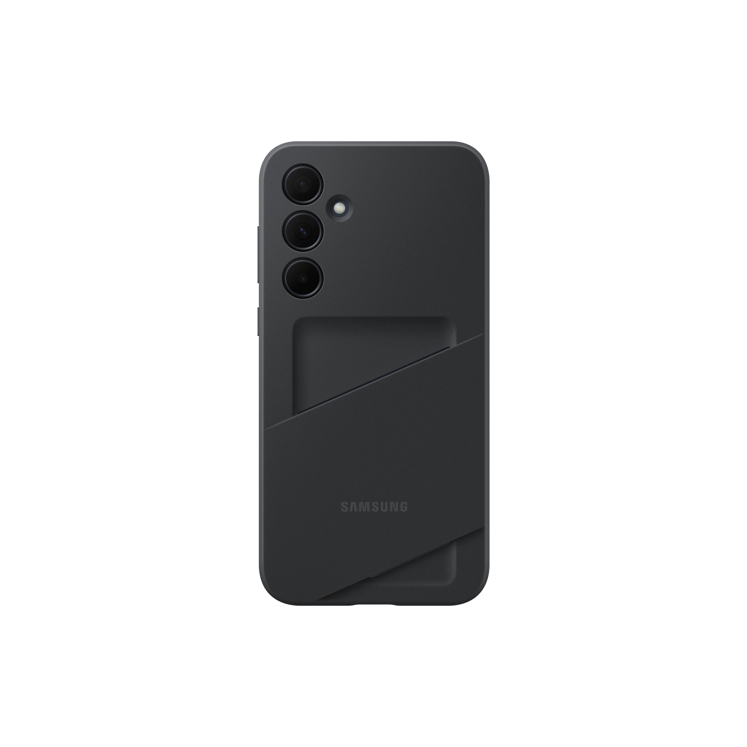 Samsung Card Slot Case Telefoonhoesje Voor Galaxy A35 Zwart