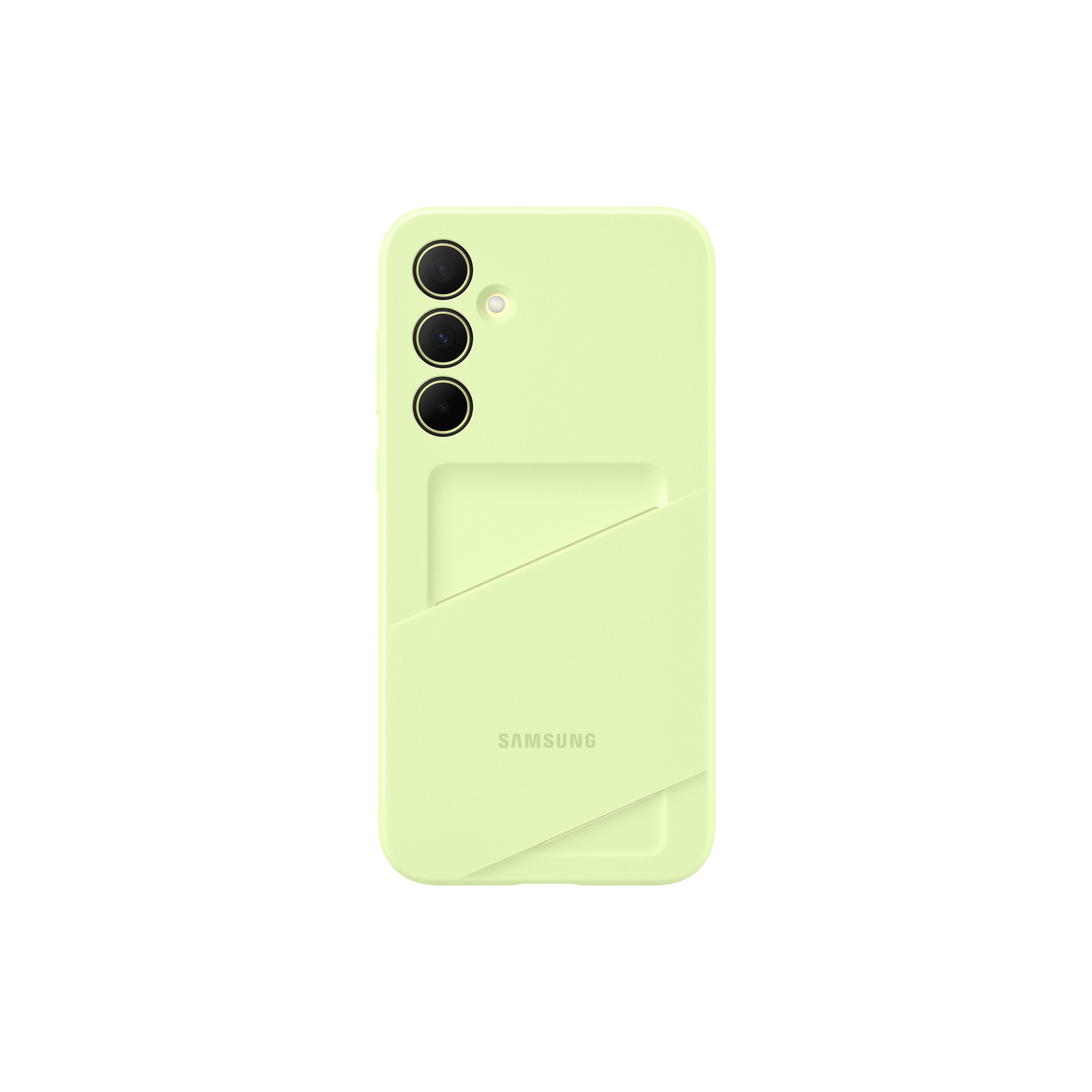 Samsung Card Slot Case Telefoonhoesje Voor Samsung Galaxy A35 Groen afbeelding