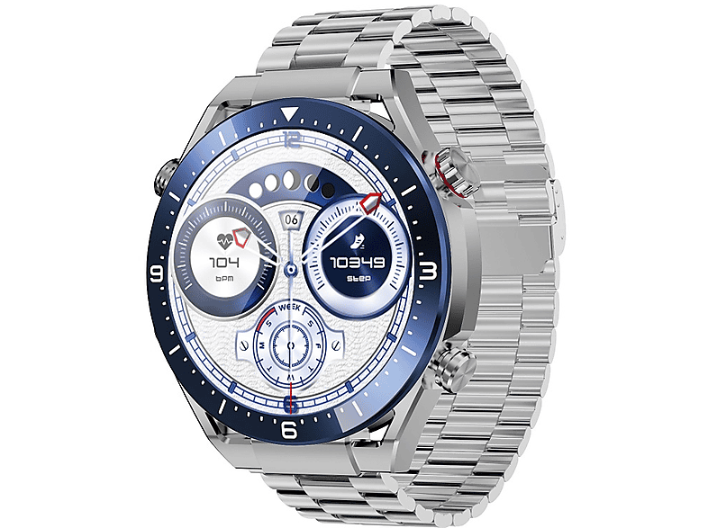 Smartwatch MAXCOM Ecowatch1 EW01SR Srebrny