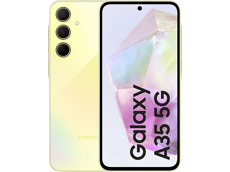 Samsung Smartphone Galaxy A35 128 Gb 5g Awesome Lemon (sm-a356bzybeub)