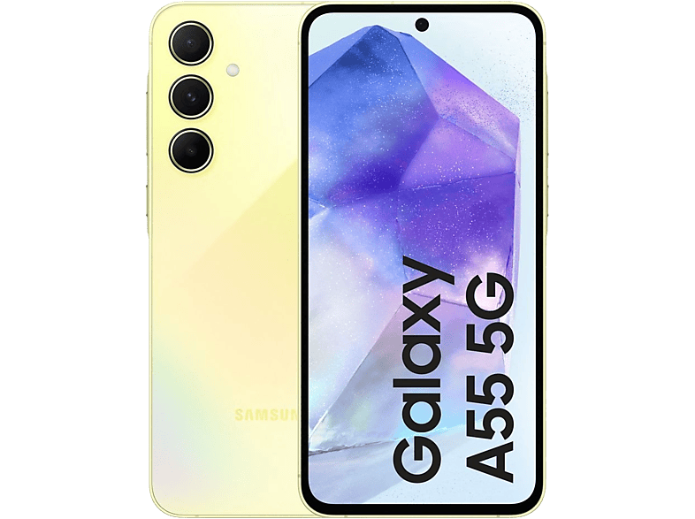 Samsung Smartphone Galaxy A55 256 Gb 5g Awesome Lemon (sm-a556bzyceub)