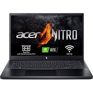 Portátil gaming - Acer Nitro V ANV15-51, 15.6" Full HD, Intel® Core™ i7-13620H, 16GB RAM, 512GB SSD, GeForce RTX™ 3050, Windows 11 Home