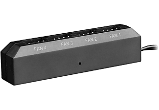 DEEPCOOL FH-04 ventilátor tápkábel elosztó, 4x 4pin (DP-F04PWM-HUB)