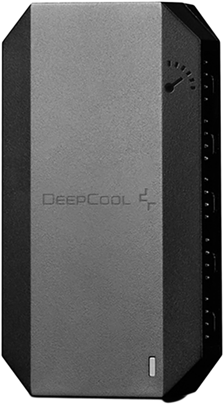 DEEPCOOL FH-10 ventilátor tápkábel elosztó, 10x 4pin, SATA 12V (DP-F10PWM-HUB)