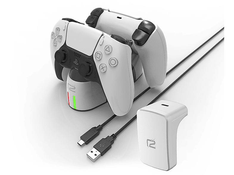 ready2gaming Ultimate Charging Set für Playstation 5; LED Ladestation — Foto 2 von 2