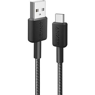 ANKER 322 USB-A-naar-USB-C USB-kabel 0,9 m Zwart