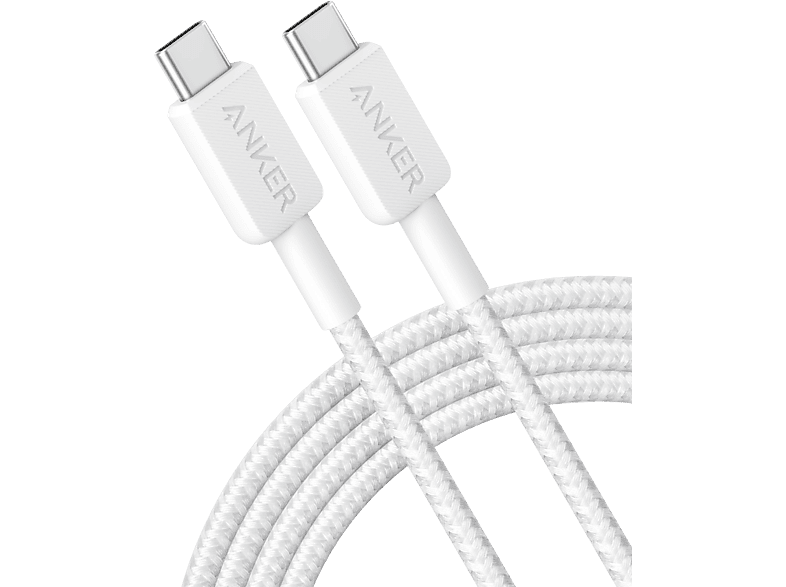 Anker 322 Usb-c Usb-kabel 18 M Wit afbeelding