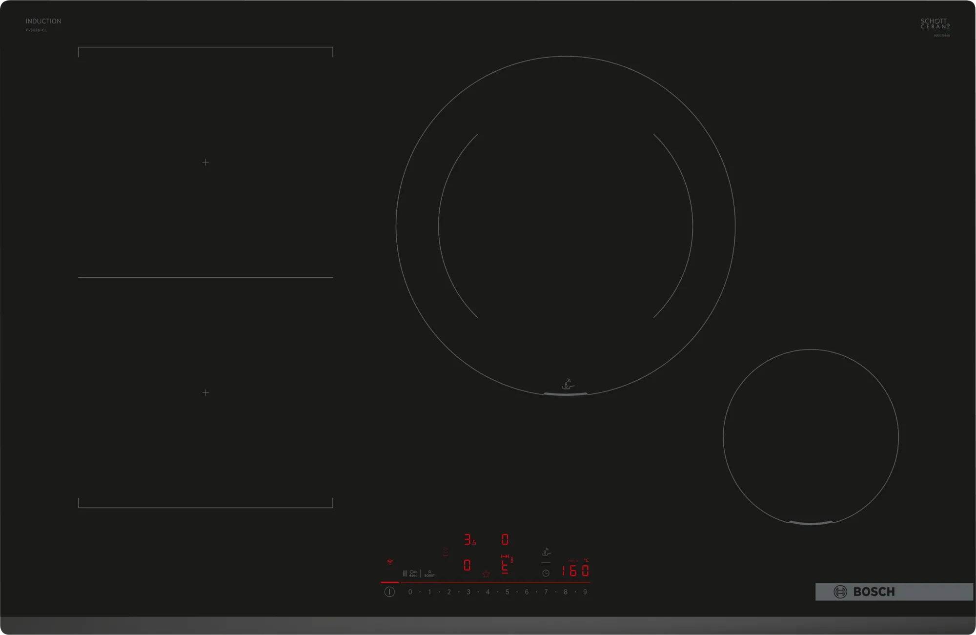 BOSCH PVS831HC1E Beépíthető indukciós főzőlap