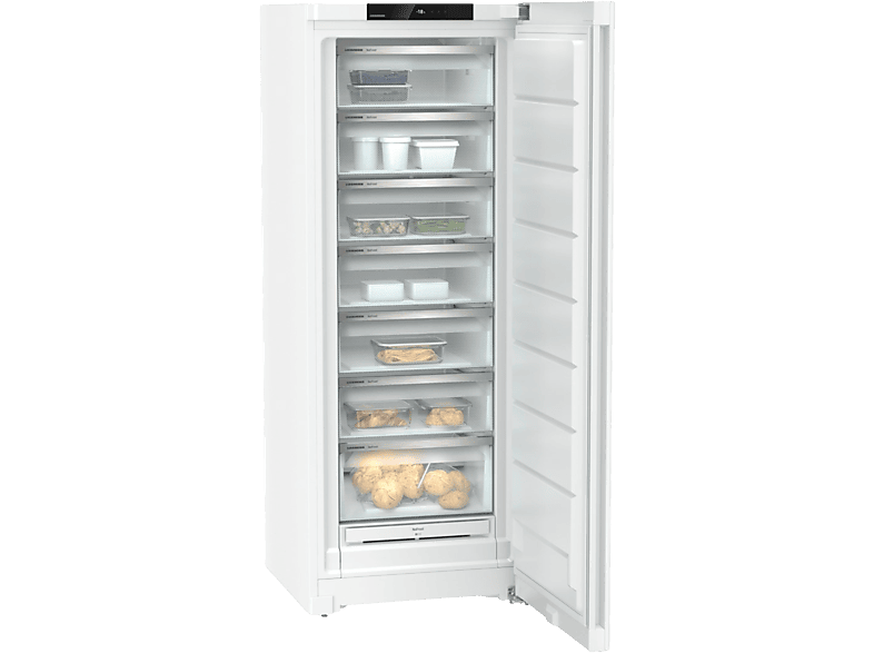 Liebherr FNc 7227 Gefrierschrank (C, 1855 mm hoch, No Frost (verminderte Eisbildung), Weiß)