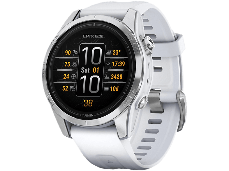 Garmin Smartwatch Epix Pro (gen 2) 42 Mm Standard Edition Glass Whitestone (010-02802-01)