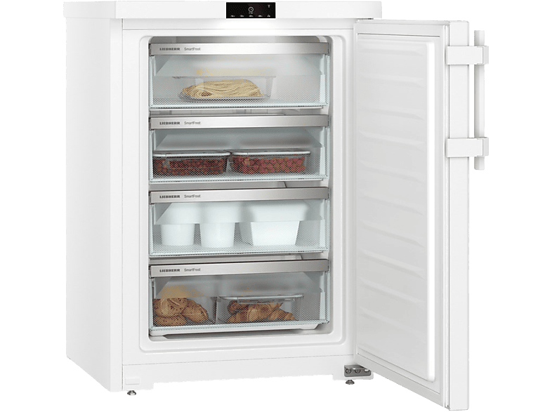 Liebherr Fci 1624, SmartFrost Gefrierschrank (C, 850 mm hoch, Weiß)