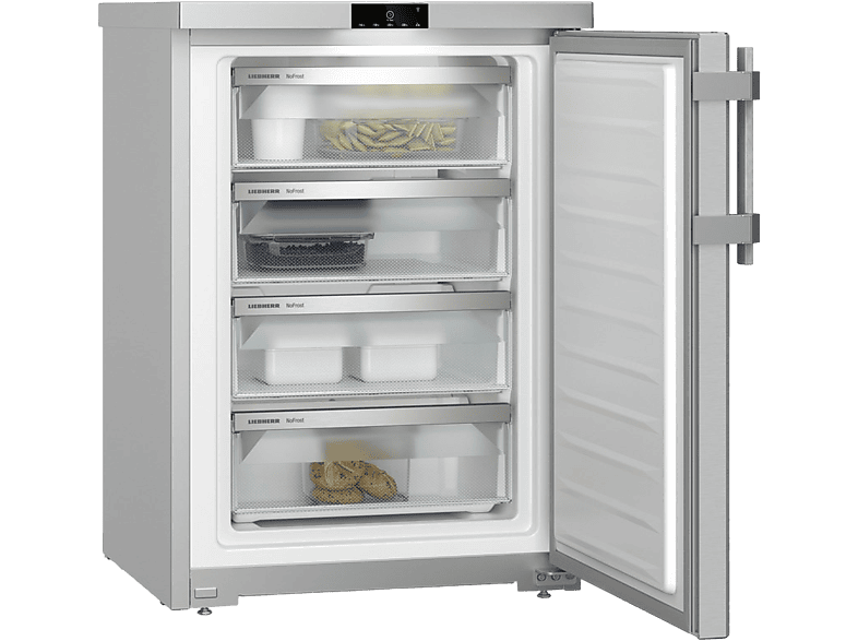 Liebherr FNsddi 1624 Plus, Gefrierschrank (D, 850 mm hoch, No Frost (verminderte Eisbildung), Silver)