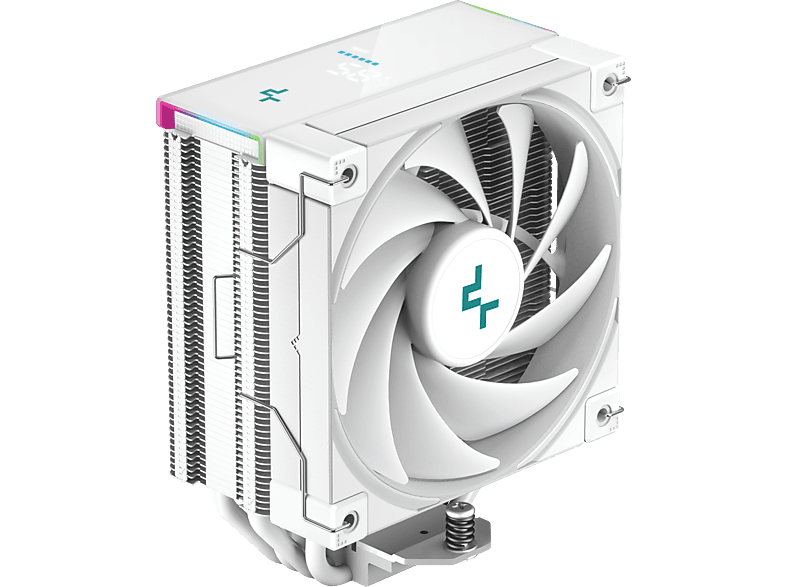 DEEPCOOL AK400 DIGITAL WH univerzális CPU hűtő, RGB, 1x12cm, PWM, 4pin, fehér (R-AK400-WHADMN-G)