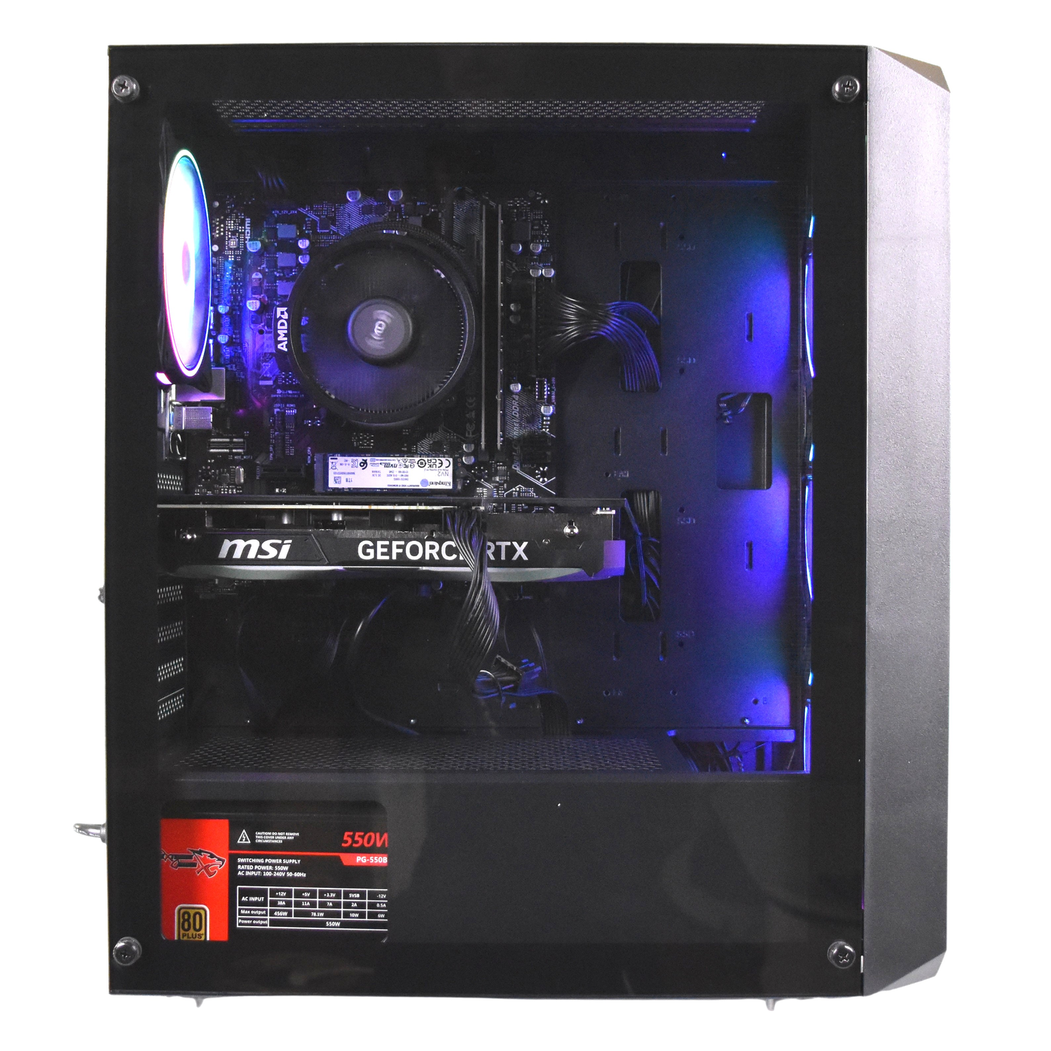 EXTREMEGAMER Classic Level 5 - AMD Ryzen 7 5700X - 32 GB - 1 TB - GeForce RTX 4070 Ti Super - Win 11 Home