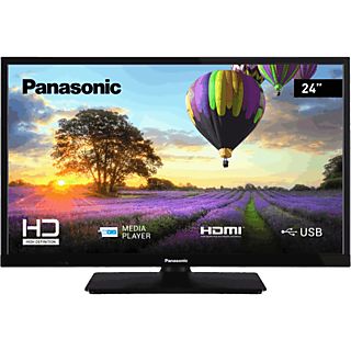 REACONDICIONADO B: TV LED 24" - Panasonic TX-24M330E, HD, HCX Pro, HDMI, Sintonizador triple, Negro