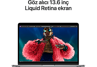 APPLE 15-inch MacBook Air: Apple M3 chip with 8-core CPU and 10-core GPU, 8GB, 256GB SSD - Space Grey_4