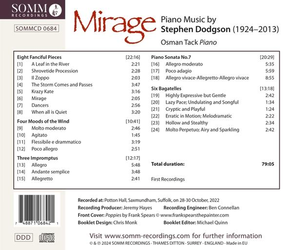 CD-Hülle mit Text eines Musikalbums. Enthält Titelliste und Credits.
