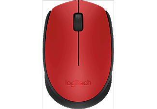 LOGITECH M171 USB Alıcılı Kablosuz Kompakt Mouse - Kırmızı_0