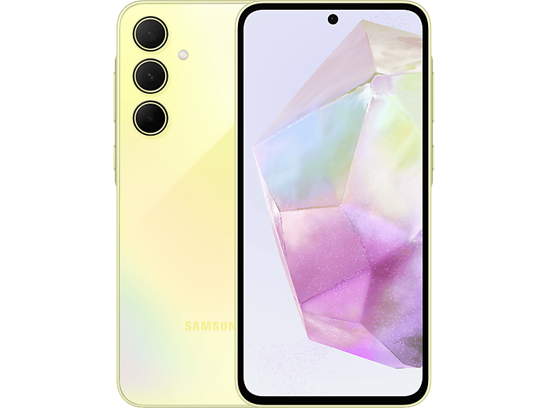 SAMSUNG Galaxy A35 6/128 GB DualSIM Király Sárga Kártyafüggetlen Okostelefon (SM-A356B)