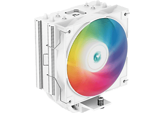 DEEPCOOL AG400 WH ARGB univerzális CPU hűtő, RGB, 1x12cm, PWM, 4pin, fehér (R-AG400-WHANMC-G-2)