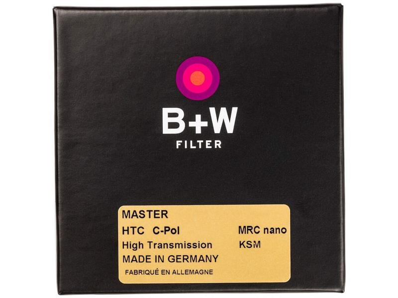 B+W 1101626 MASTER CIRCULAR KSM MRC NANO 49MM - Filtro polarizzatore (Black)