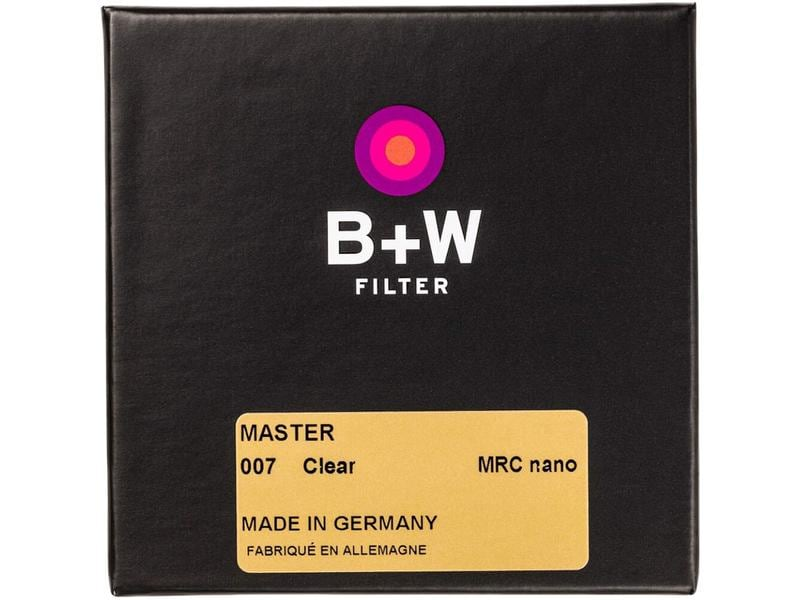 B+W 1101525 MASTER 7 CLEAR MRC NANO 67MM - Protectfilter (Crema)